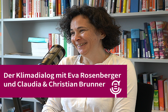 Sujet Podcast mit Eva Rosenberger und Claudia und Christian Brunner