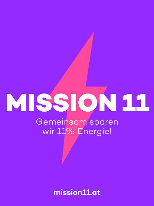 Mission 11 - Gemeinsam sparen wir 11% Energie