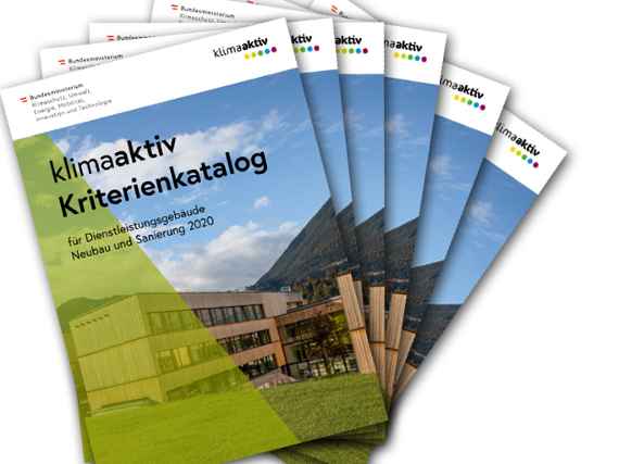 Broschüre: klimaaktiv Kriterienkatalog Dienstleistungsgebäude - Neubau und Sanierung