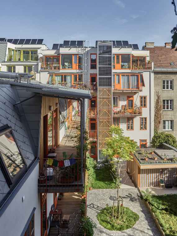 Smart Block Geblergasse Wien - Staatspreis für Architektur und Nachhaltigkeit 2021_Architekt: Zeininger Architekten___©_KURT HOERBST 2021