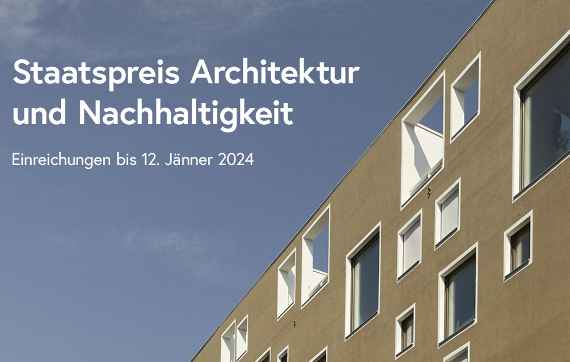 Staatspreis Architektur und Nachhaltigkeit