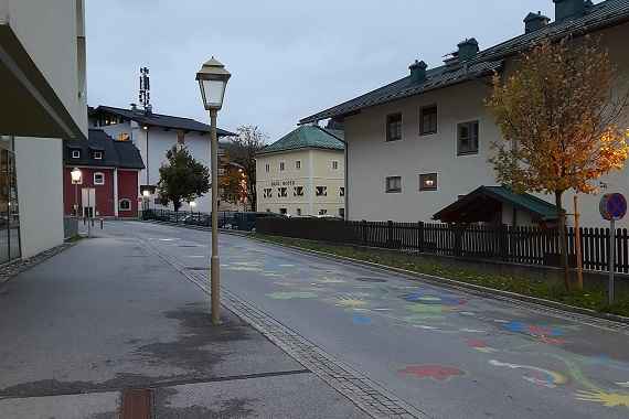 Schulstraße bei der VS Bad Hofgastein