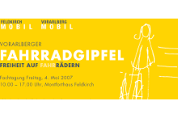 logo Radgipfel 2007 Vorarlberg