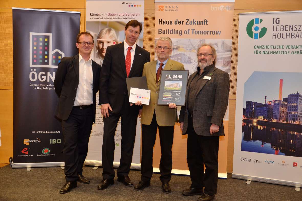 klima:aktiv- und ÖGNB-Auszeichnung für Johann-Böhm-Straße, Kapfenberg