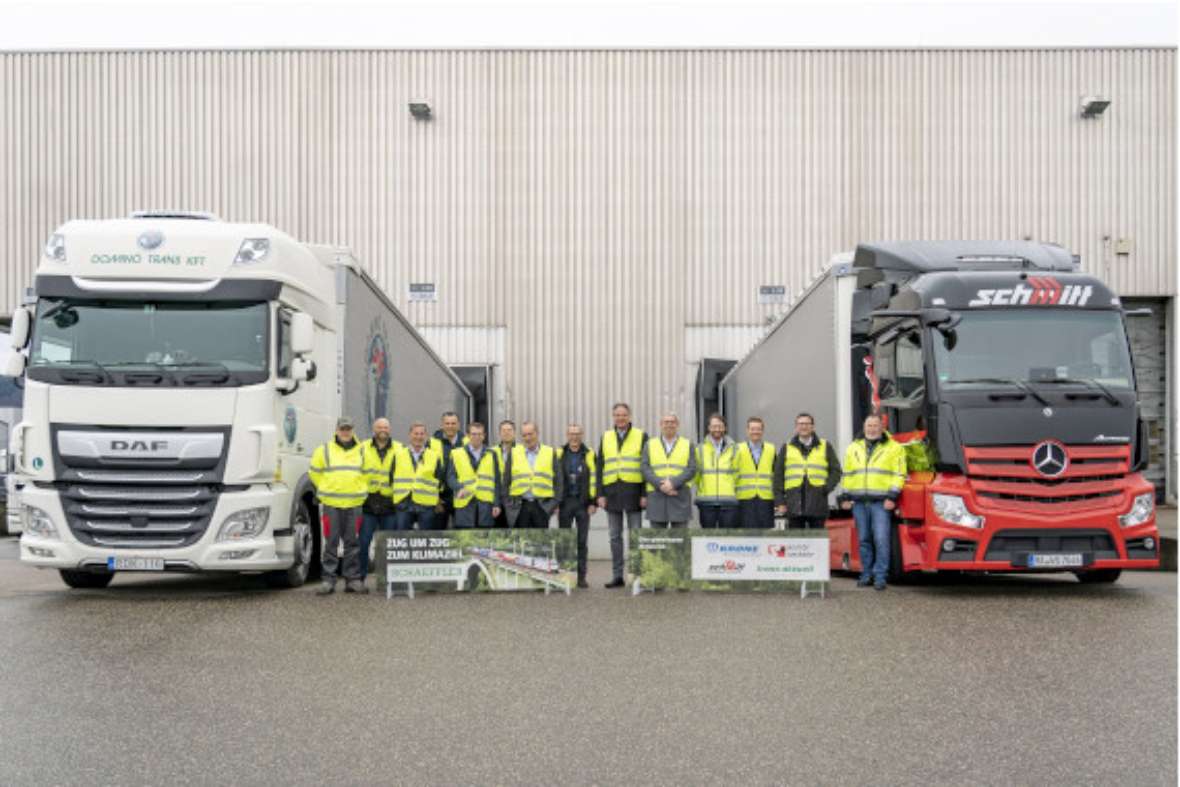 Foto von Lastwagen aus der Zeitung eurotransport.de