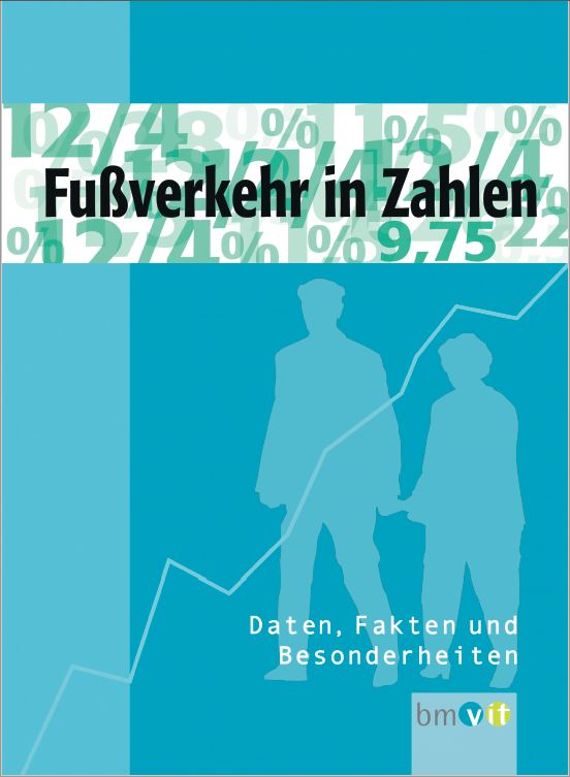 Titelbild der Publikation "Fußverkehr in Zahlen"
