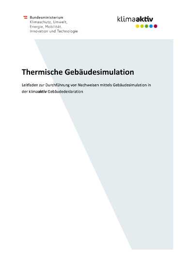 Leitfaden Thermische Gebäudesimulation