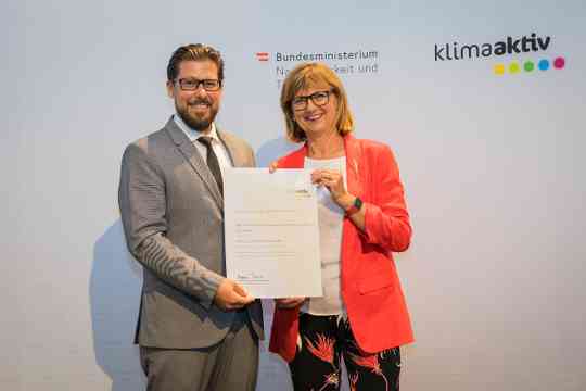 klimaaktiv Konferenz 2019 am 3. September 2019 in der Wirtschafskammer Österreich in Wien.