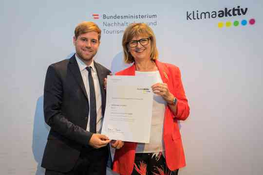 klimaaktiv Konferenz 2019 am 3. September 2019 in der Wirtschafskammer Österreich in Wien.