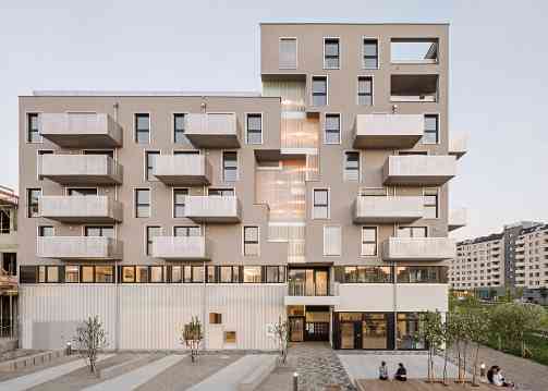 Neubau Wohnanlage: Das Haus am Park, Wien