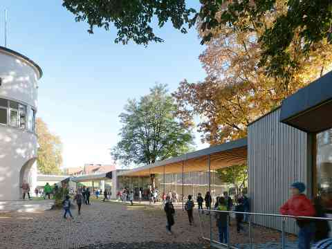 Neubau Volksschule Dorf, Lauterach