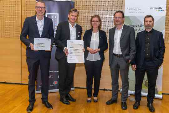 klimaaktiv und ÖGNB Auszeichnung für ökologische und energieeffiziente Gebäude