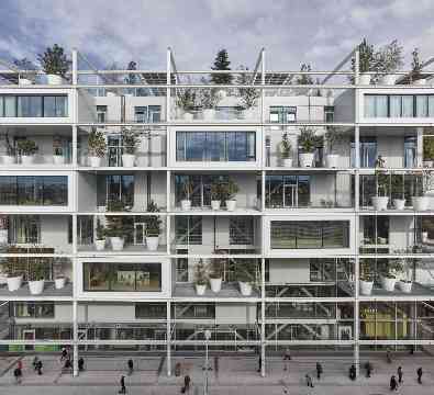 Geschäftshaus Mariahilferstraße, Wien - nominiert für den Staatspreis Architektur und Nachhaltigkeit 2021