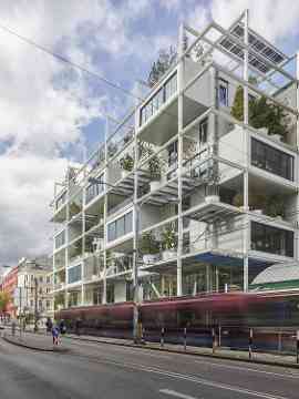 Geschäftshaus Mariahilferstraße, Wien - nominiert für den Staatspreis Architektur und Nachhaltigkeit 2021