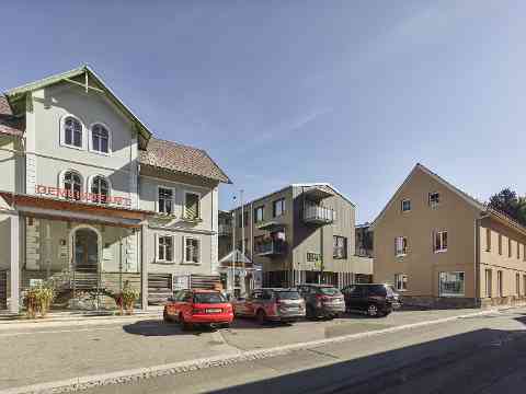 Siedlungs- und Quartiersentwicklung Ortszentrum Stanz, Steiermark - nominiert für den Staatspreis Architektur und Nachhaltigkeit 2021