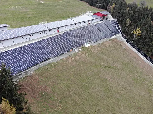 Freiflächen PV-Anlage