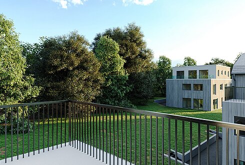 Neubau von Doppelhäusern