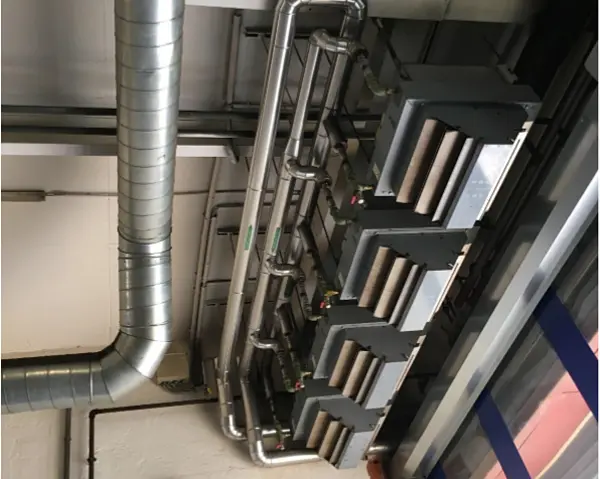 Umluftheizgerät 4x20 kW