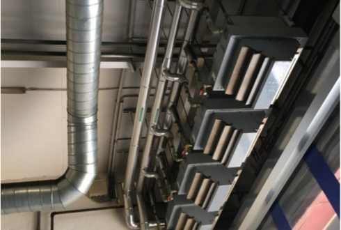 Umluftheizgerät 4x20 kW
