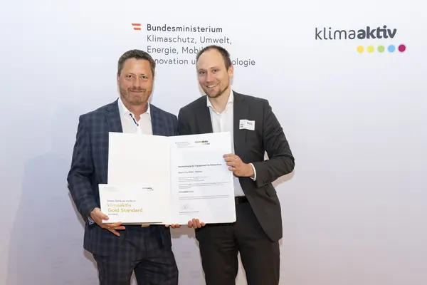 Auszeichnung klimaaktiv Gebäude aus der Steiermark