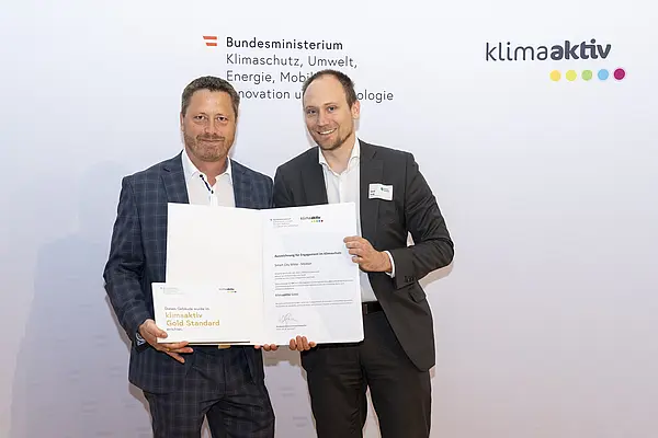 Auszeichnung klimaaktiv Gebäude aus der Steiermark