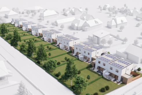 7 Doppelhäuser und 1 EFH Zemendorf