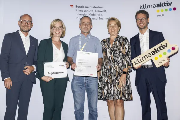 Auszeichnung klimaaktiv mobil Projektpartner:innen
