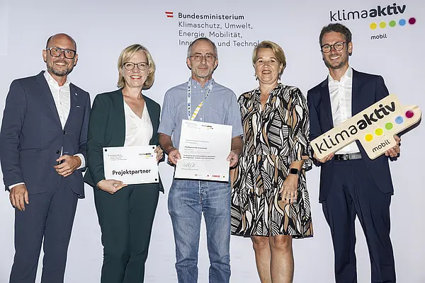 Auszeichnung klimaaktiv mobil Projektpartner:innen