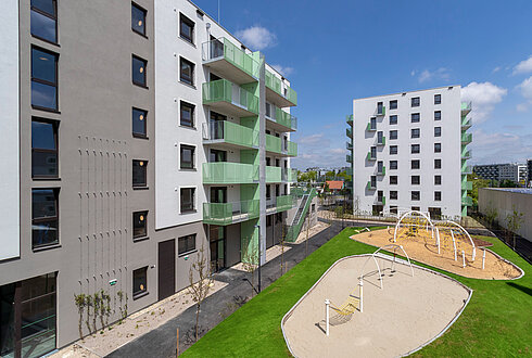 Leben in der Kagraner Flur - Bauplatz A1.2