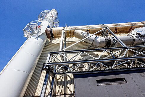 DHO Kamin mit Wärmeauskopplung