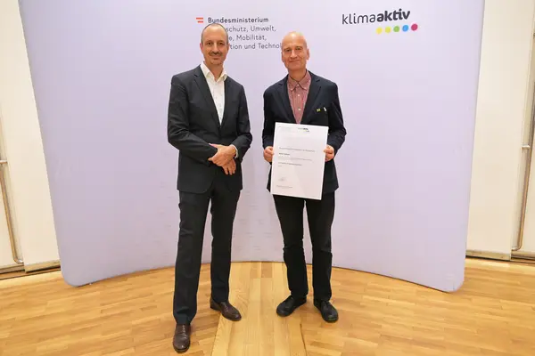 Im Bild: Sektionschef Jürgen Schneider, Peter Haftner