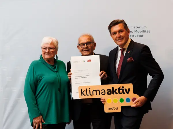 Auszeichnungsveranstaltung Österreich radelt Wien 2025 