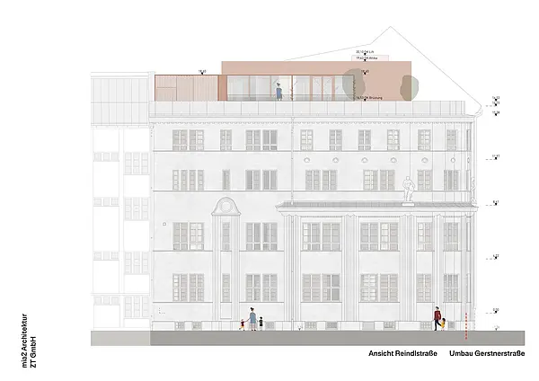 Umbau Gerstnerstraße 14, Umbau-Sanierung Bürogebäude ehemalige Ringbrotwerke Werk II