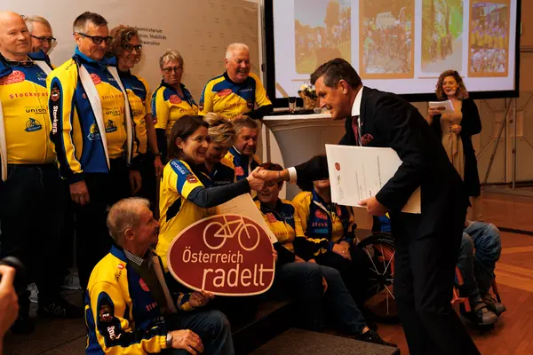Auszeichnungsveranstaltung Österreich radelt Wien 2025 