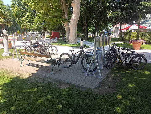 Radabstellanlage inkl. Ladestation 