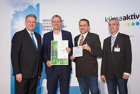 klimaaktiv Betriebe Auszeichnung GMS GOURMET GmbH 2017