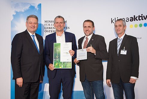 klimaaktiv Betriebe Auszeichnung GMS GOURMET GmbH 2017