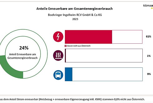 Abbildung 2: Anteil Erneuerbare am Gesamtenergieverbrauch 2023