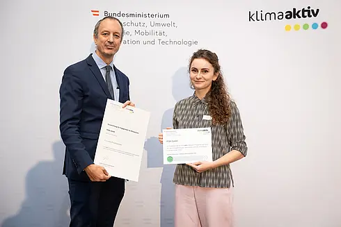 klimaaktiv Betriebe Auszeichnung 2024