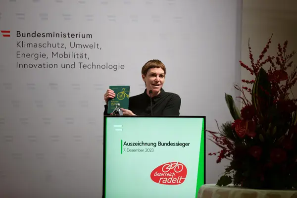 Auszeichnung Bundessieger "Österreich radelt"