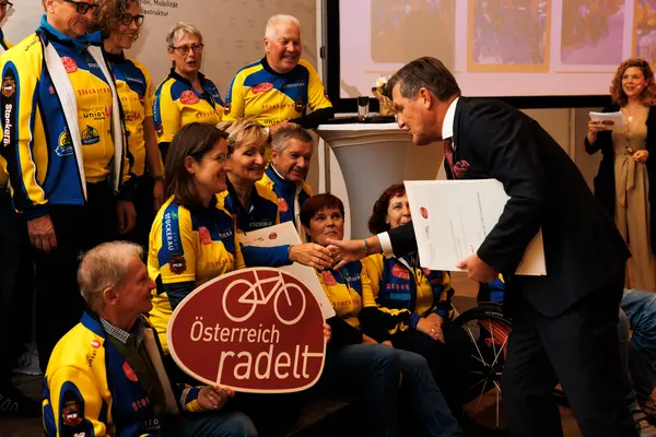 Auszeichnungsveranstaltung Österreich radelt Wien 2025 