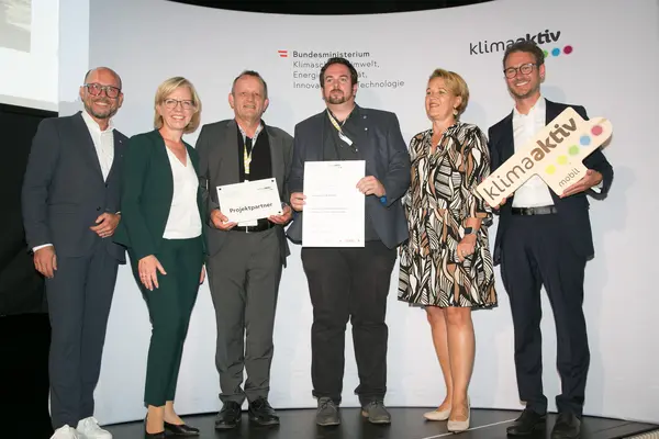Auszeichnung klimaaktiv mobil Projektpartner:innen