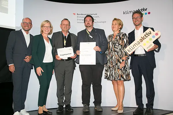 Auszeichnung klimaaktiv mobil Projektpartner:innen