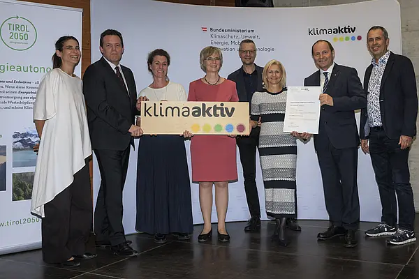 klimaaktiv Auszeichnungsveranstaltung -Nachhaltiges Bauen und Sanieren in Tirol