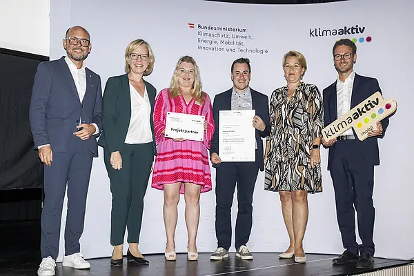 Auszeichnung klimaaktiv mobil Projektpartner:innen
