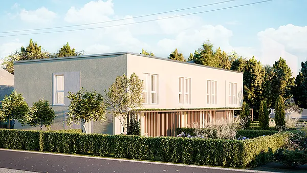 Neubau Eines Reihenhauses mit 4 Wohneinheiten