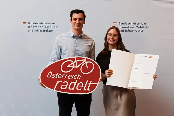 Auszeichnungsveranstaltung Österreich radelt Wien 2025 