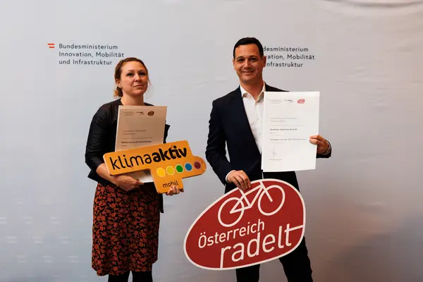 Auszeichnungsveranstaltung Österreich radelt Wien 2025 