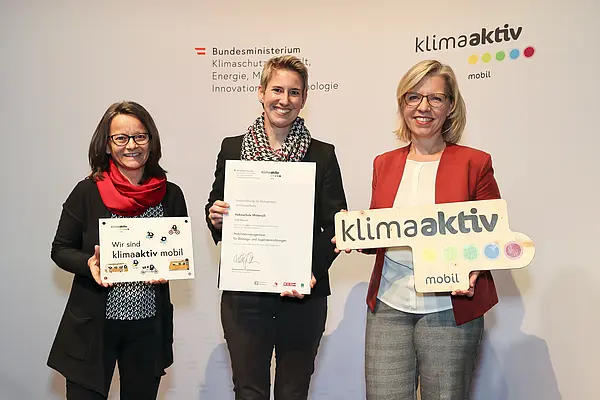 klimaaktiv mobil Auszeichnung für Bildungs- und Jugendeinrichtungen am 30.11.2023