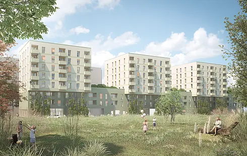 Gemeindebau Neu Autokaderstraße